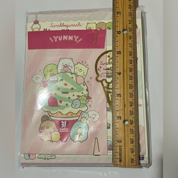 Sumikko Gurashi Baskin Robbin’s Letter Set - Picture 6 of 6